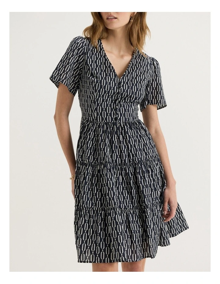 Casa Mini Dress in Ink image 5