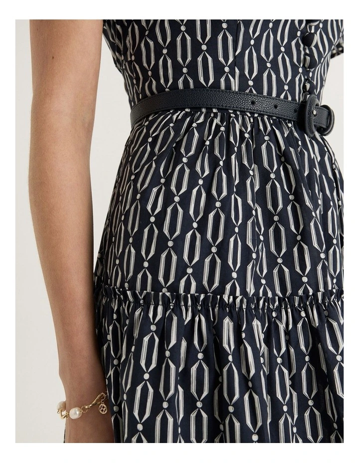 Casa Mini Dress in Ink image 6