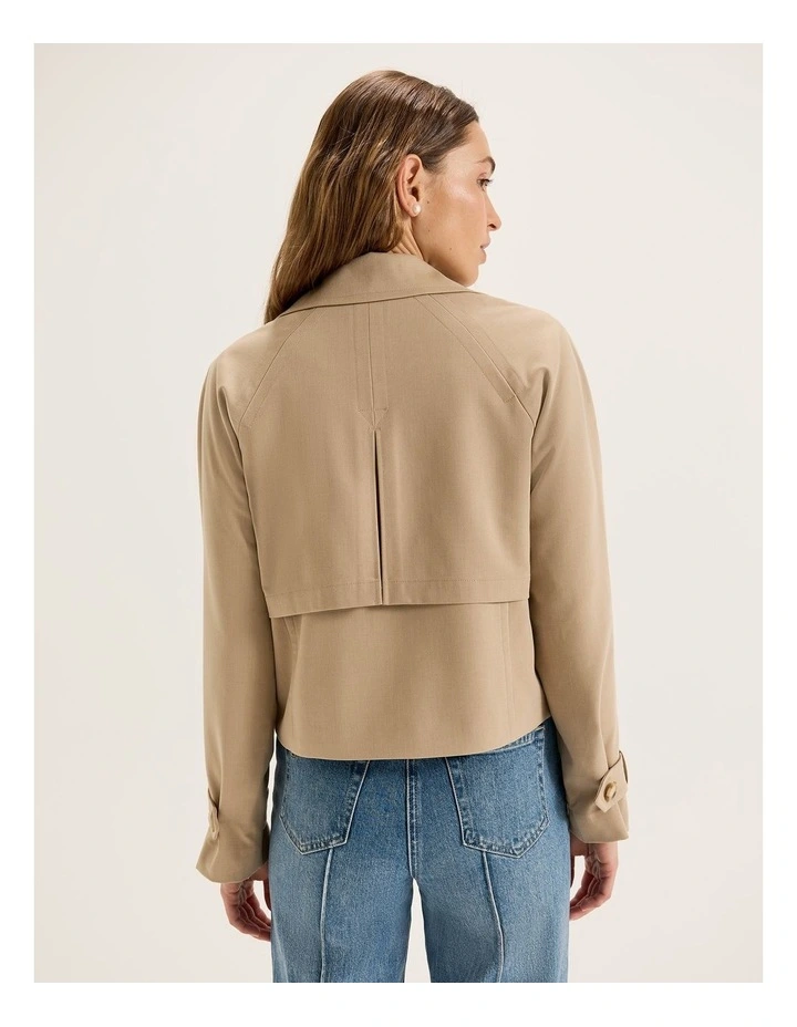 Scarlett Jacket in Latte image 2