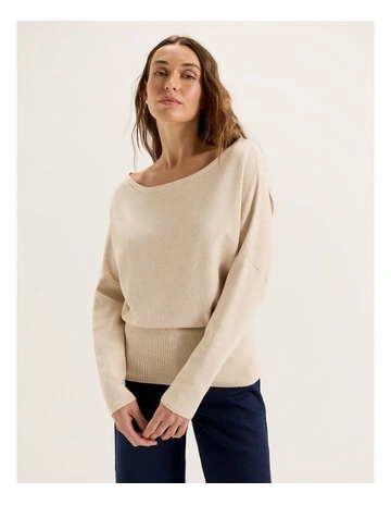 Acacia Jumper in Caramel Marle