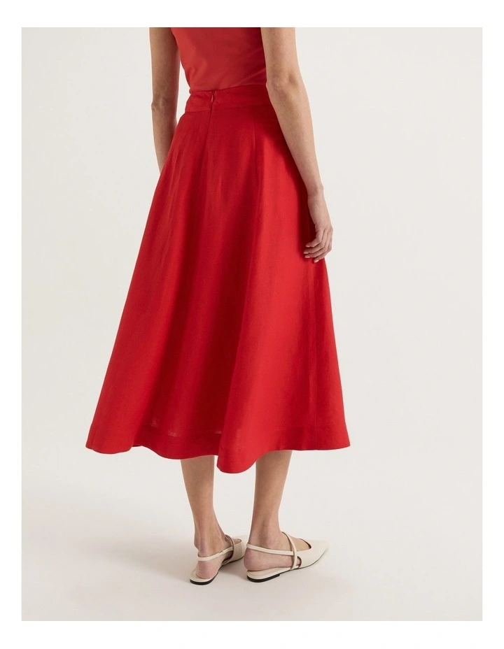 Elisa Skirt in Tomato image 2
