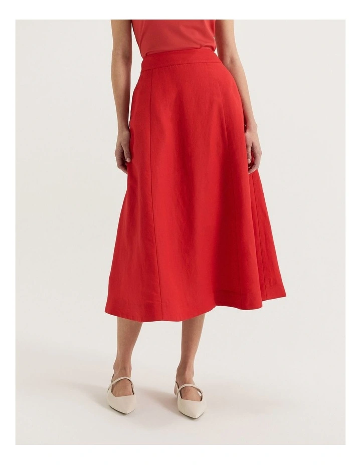 Elisa Skirt in Tomato image 3