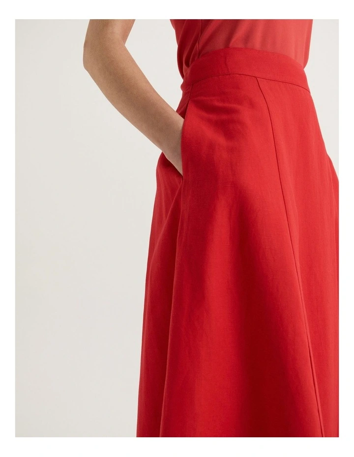 Elisa Skirt in Tomato image 4