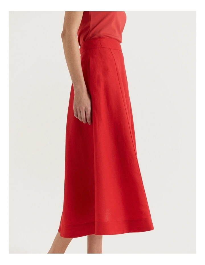 Elisa Skirt in Tomato image 5