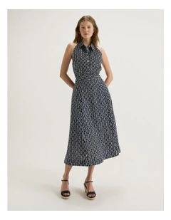 Casa Midi Skirt in Ink