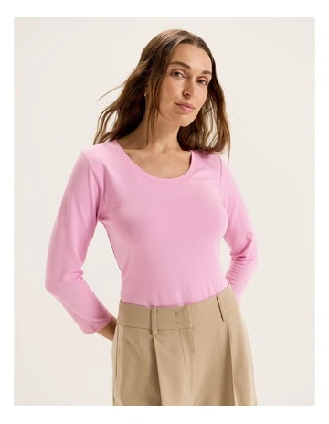 Maisey Top in Dusty Lilac