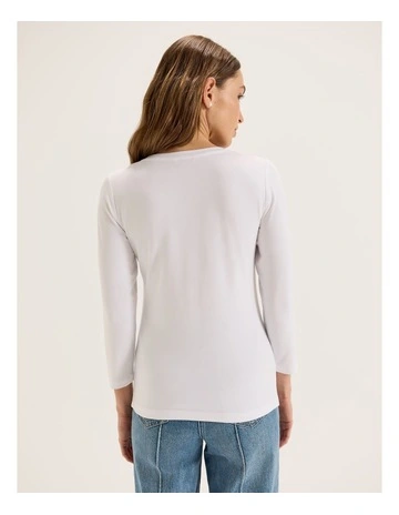 Maisey Top in Ivory