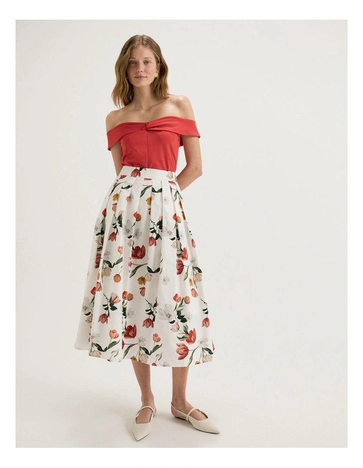 Esther Top in Tomato image 5