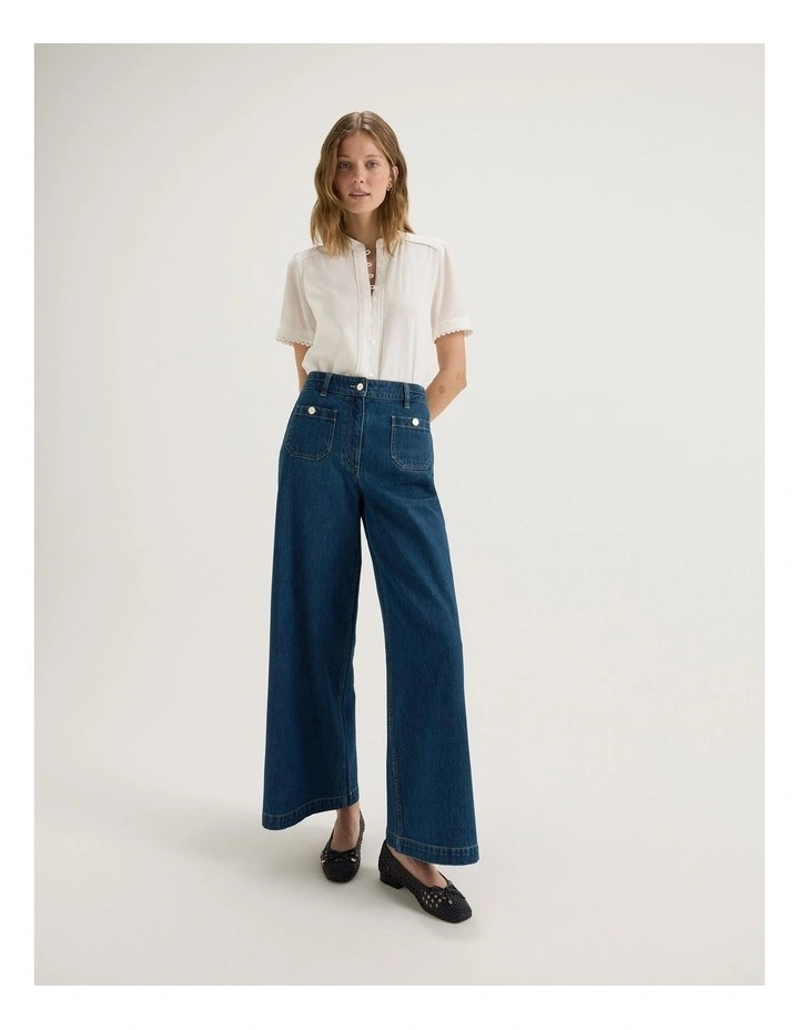 Emilia Blouse in Ivory image 6
