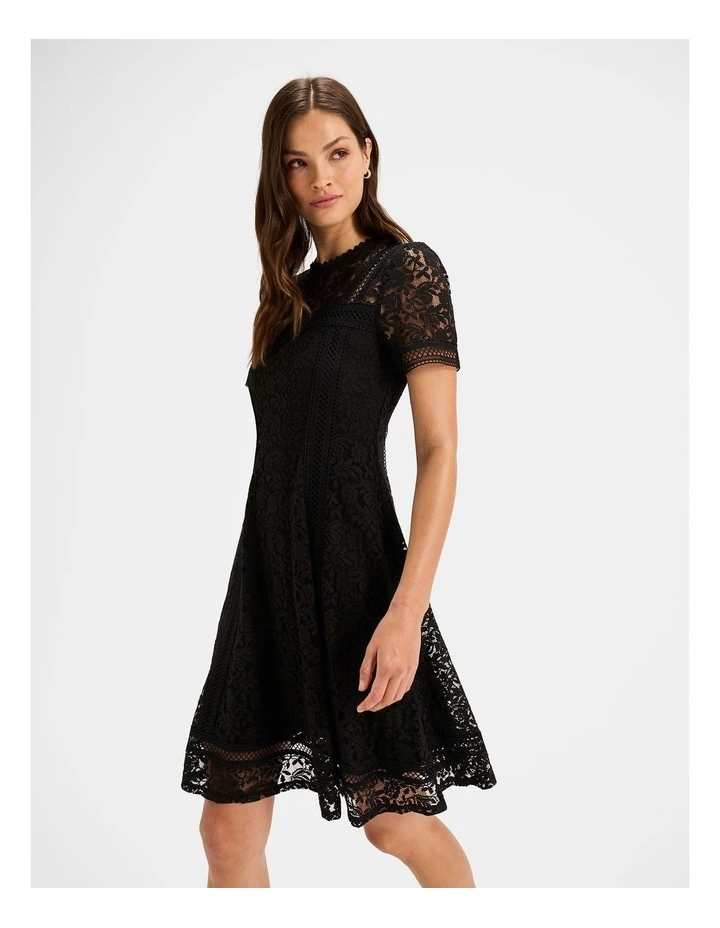 Lacie Dress in Black image 3