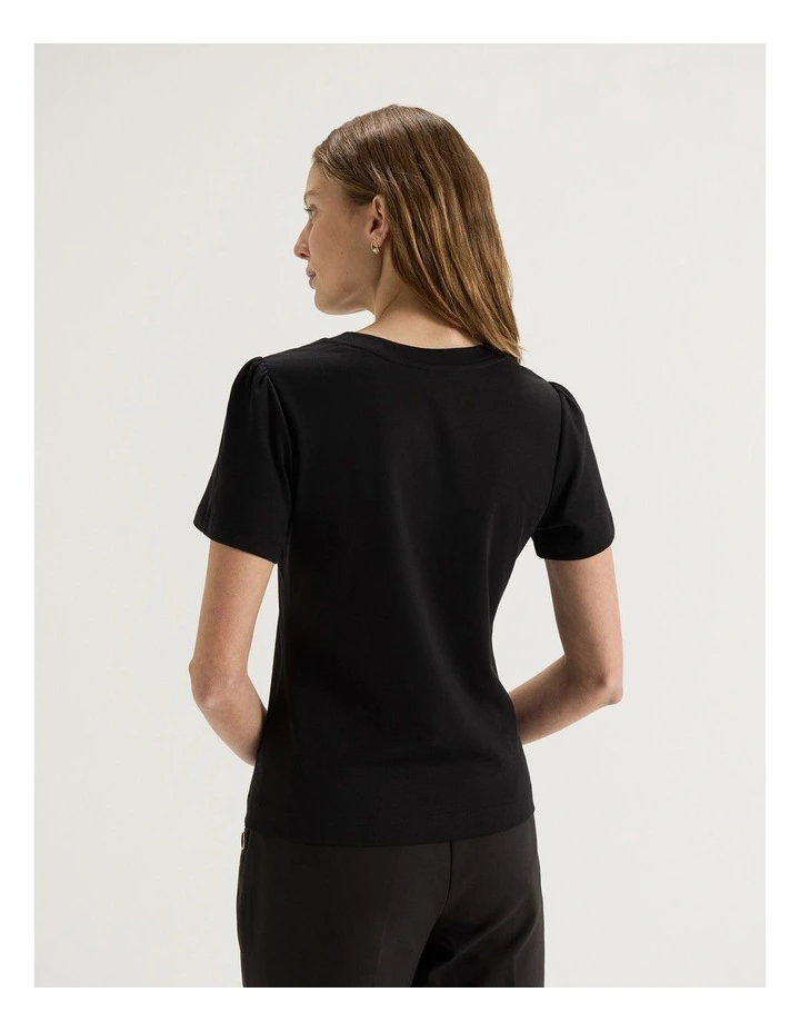 Clover Top in Black image 2