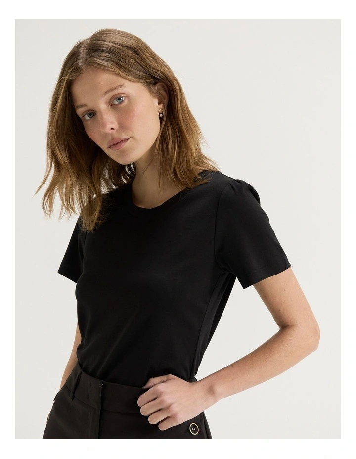 Clover Top in Black image 3