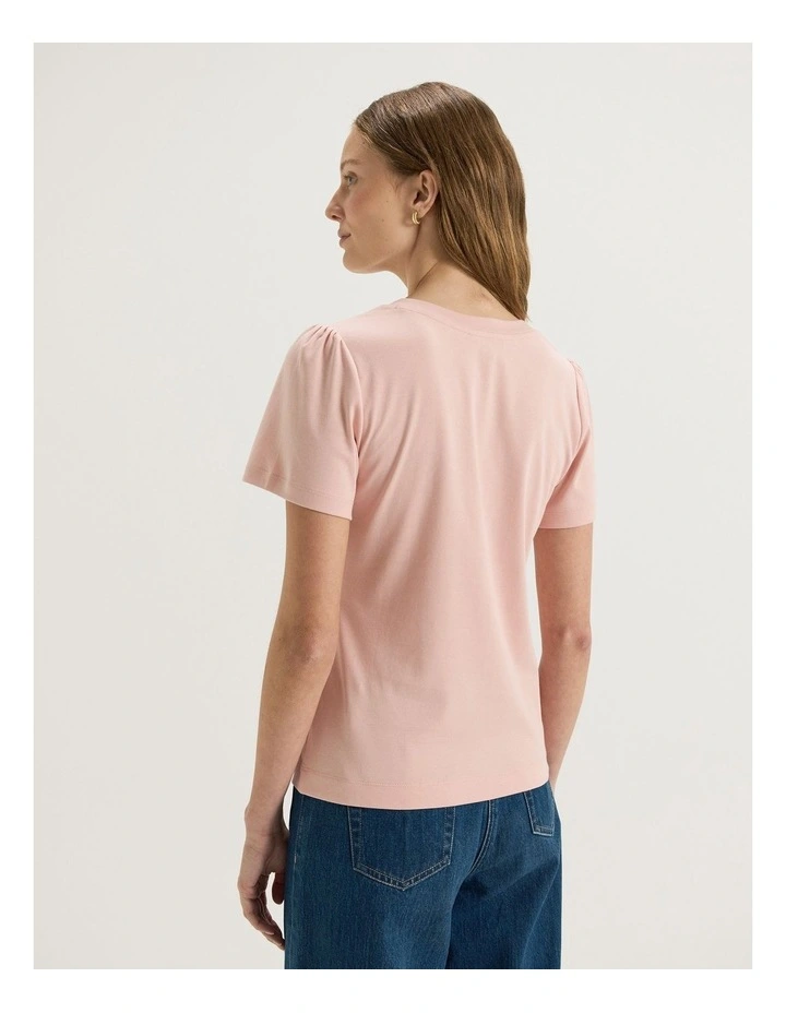 Clover Top in Soft Pink image 2
