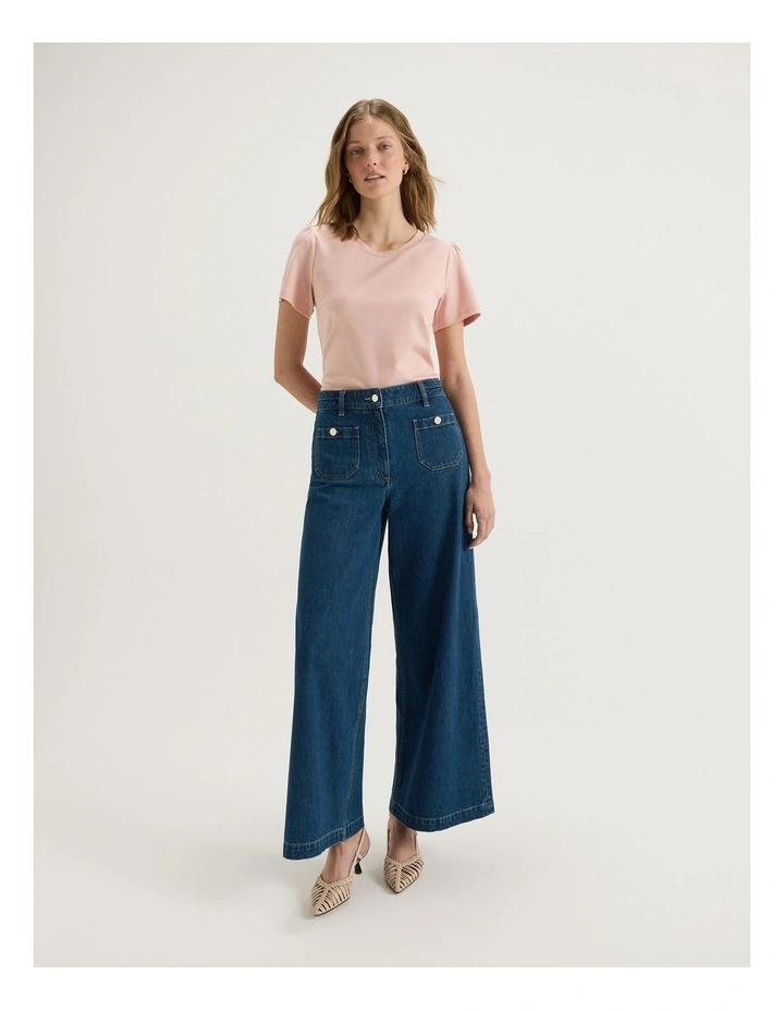 Clover Top in Soft Pink image 5