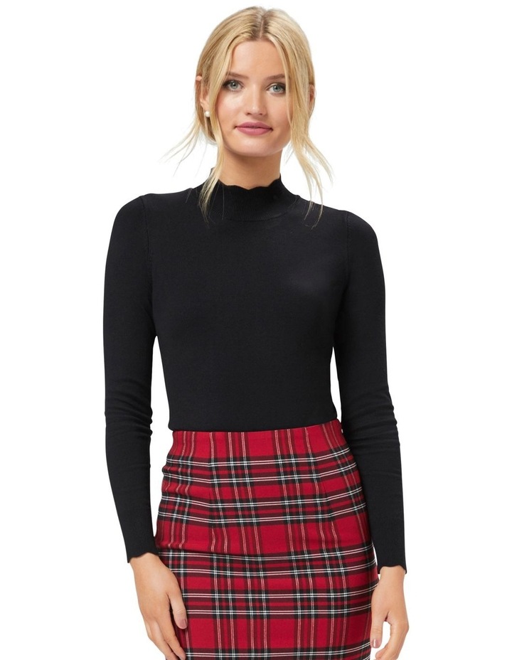 black jumper for work