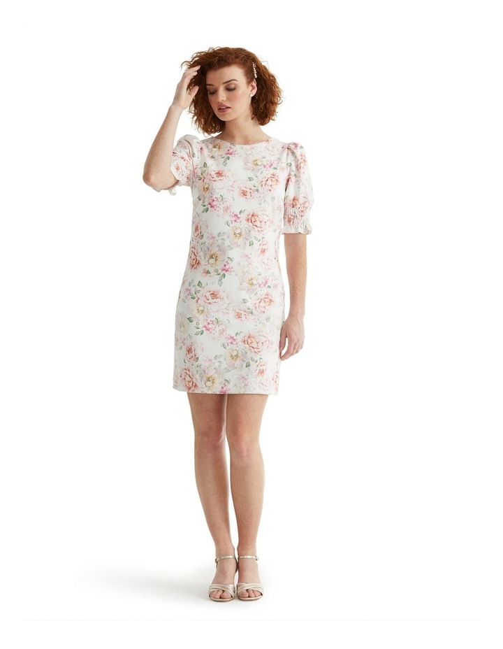 white floral frock