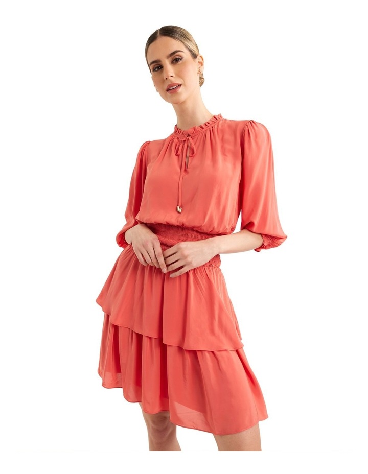 Talia Shirred Dress in