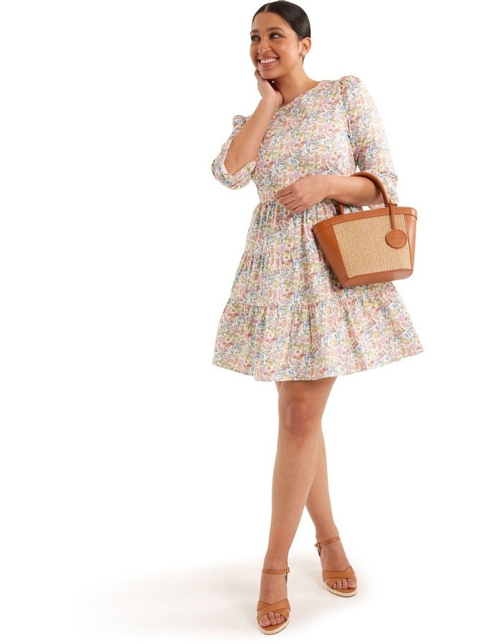 Poet's Meadow Ruffle Dress Made With Liberty Fabric