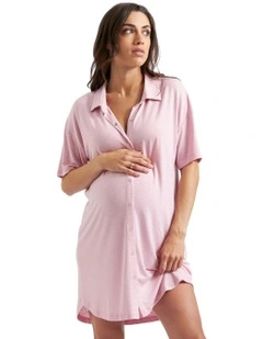 Dreamy Night Shirt in Dusty Pink