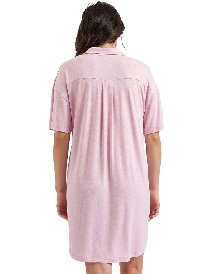 Dreamy Night Shirt in Dusty Pink image 2