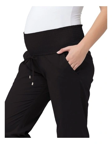 Philly Cotton Pant in Black