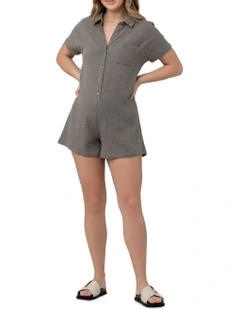 Betty Playsuit in Sage Green