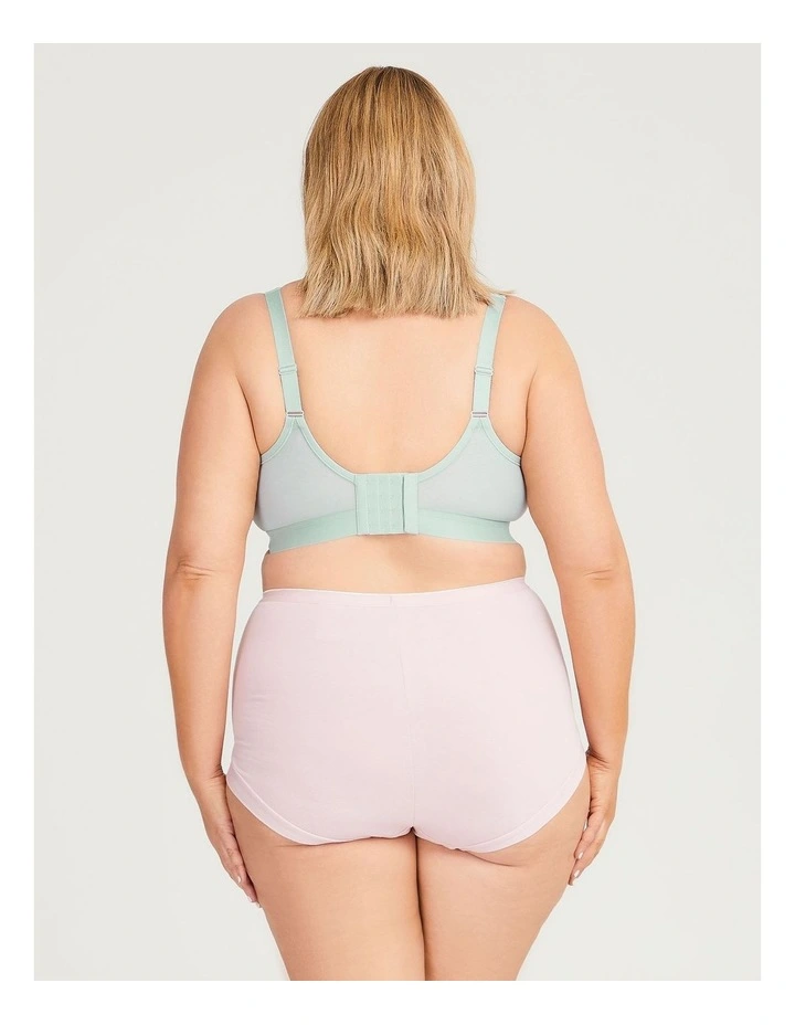 Wirefree Cooling Lounge Bra in Hibiscus Print image 2