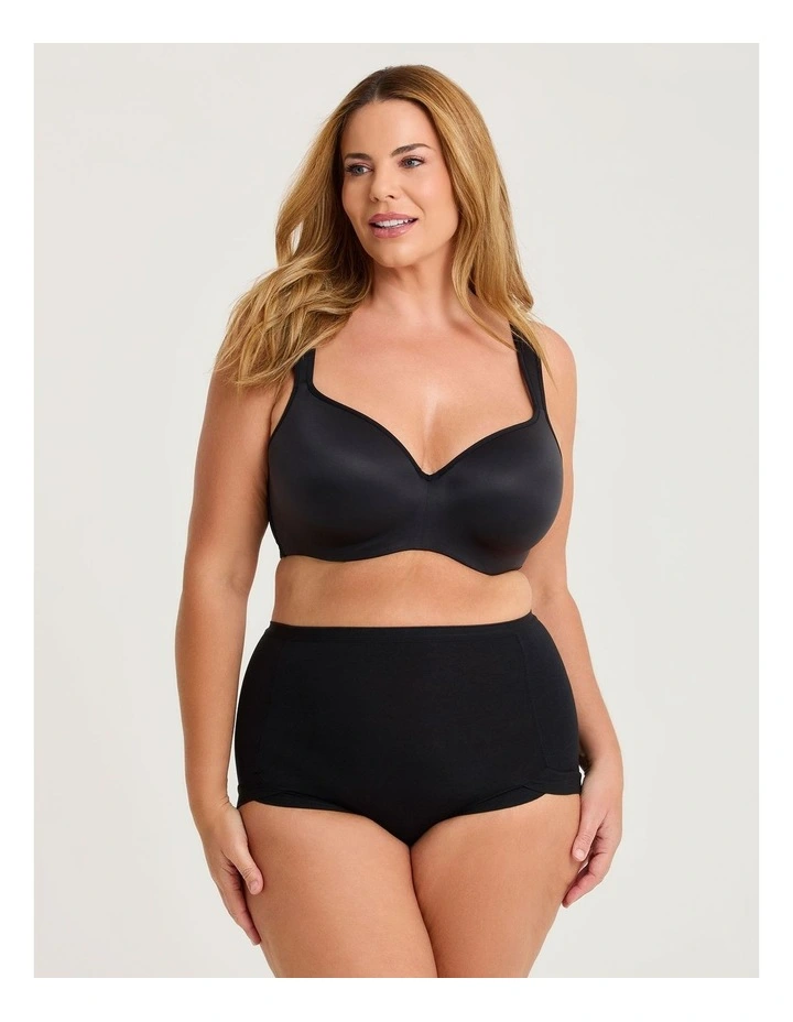 Soft Contour T-shirt Bra in Black image 3