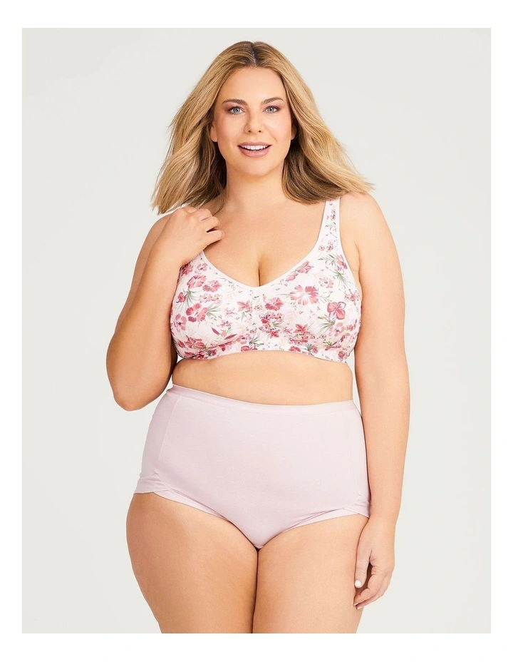 Wirefree Smooth Comfort Bra in Frangipani Floral image 1