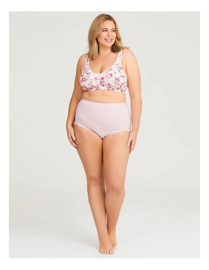 Wirefree Smooth Comfort Bra in Frangipani Floral image 4