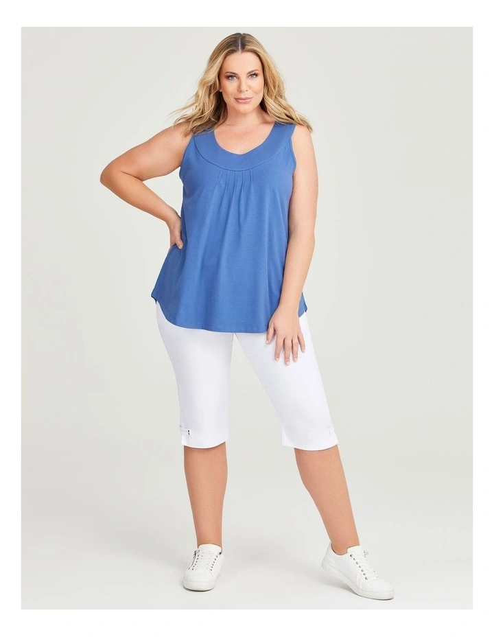 Australian Cotton Element Tank in Dutch Blue image 4