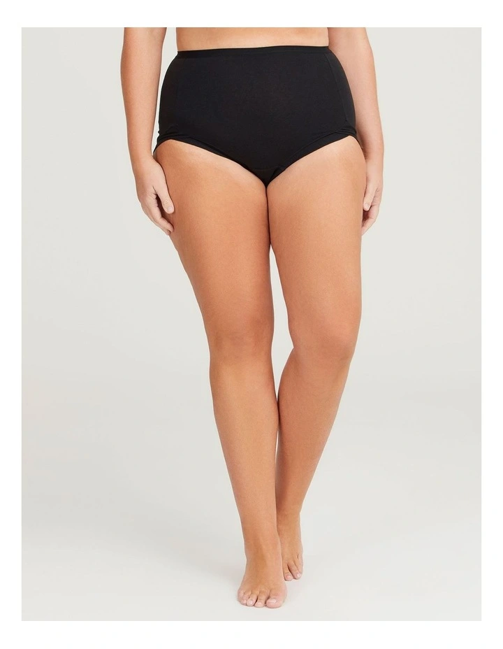 Eco Cotton Briefs 2 Pack in Cat Print image 5