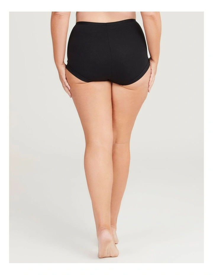 Eco Cotton Briefs 2 Pack in Cat Print image 6