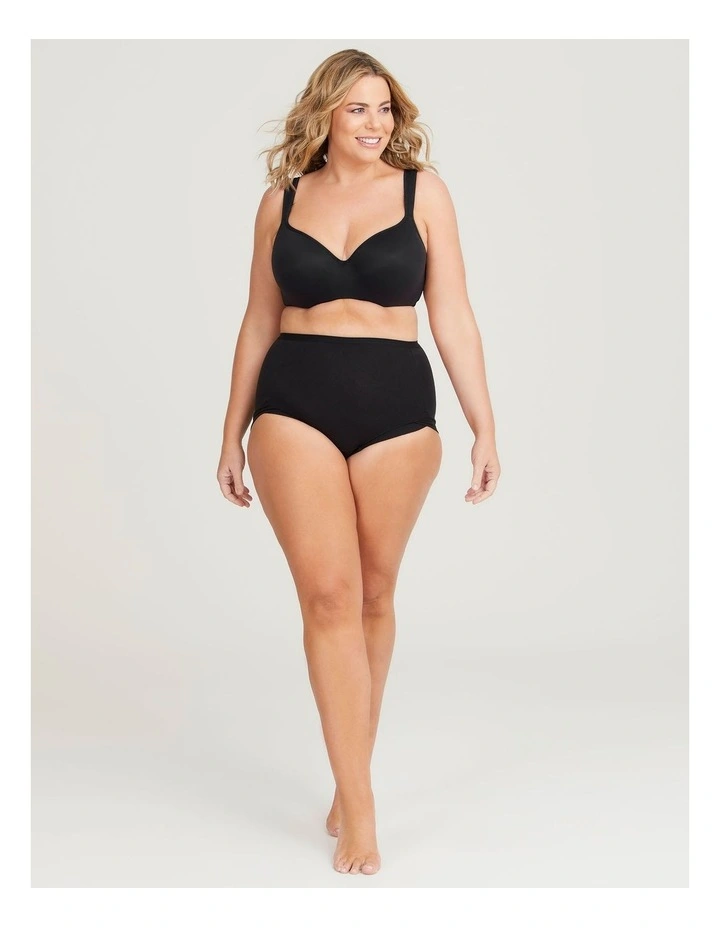 Eco Cotton Briefs 2 Pack in Cat Print image 7