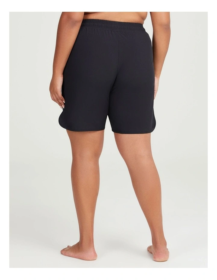 Mesh Pocket Boardshorts in Black image 2