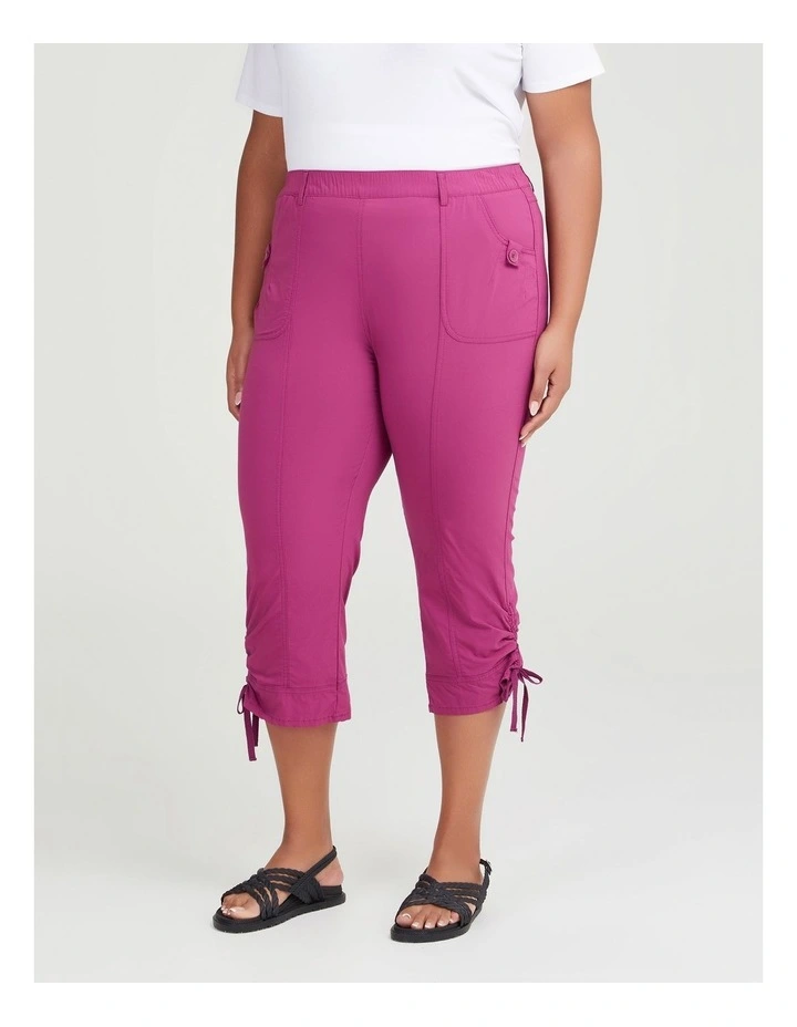 Castaway Cargo 3/4 Pant in Boysenberry image 2
