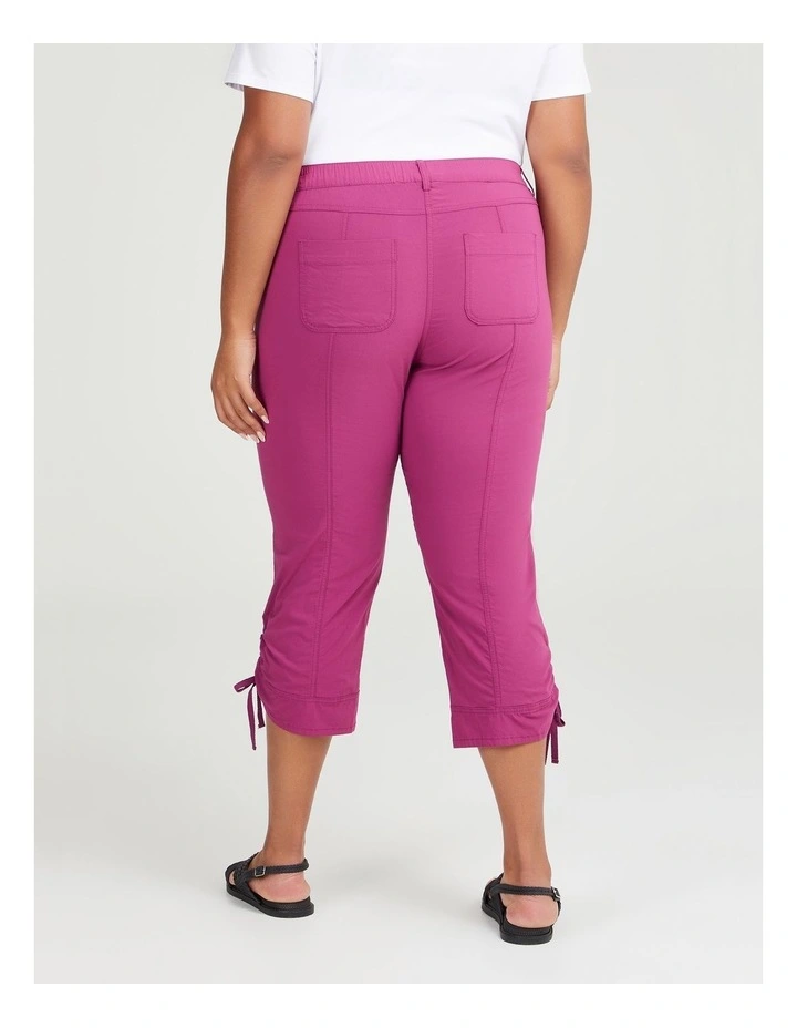 Castaway Cargo 3/4 Pant in Boysenberry image 3