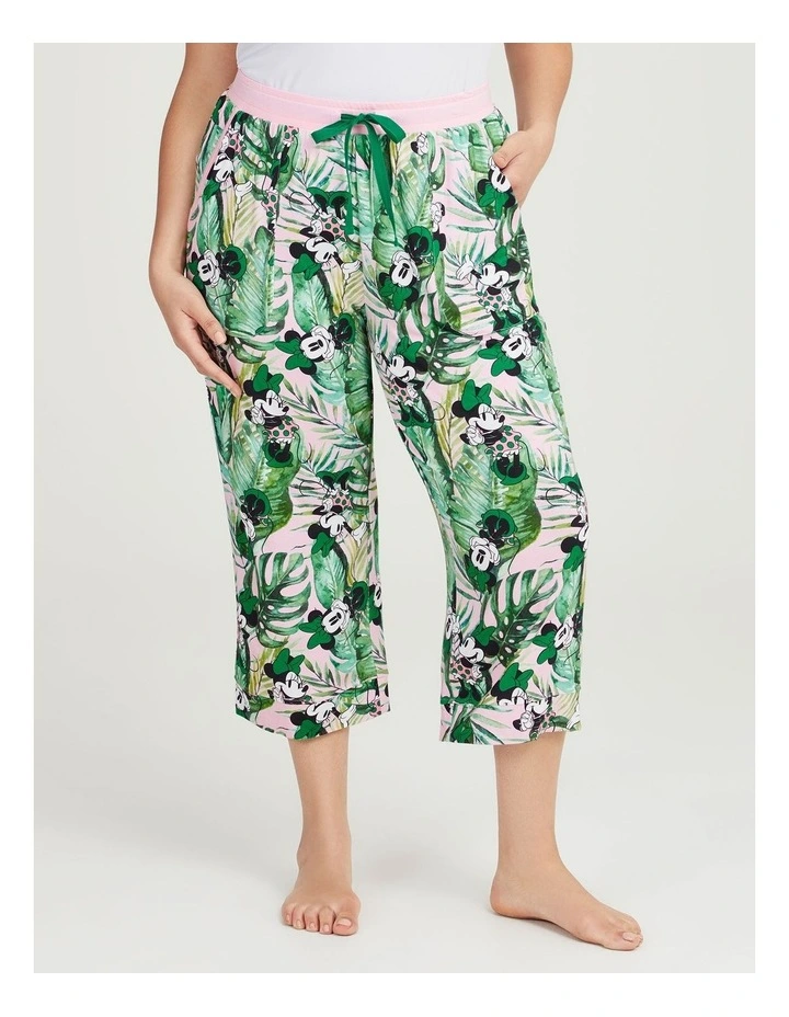 Minnie Mouse Palm Pyjama Pant in Print image 1