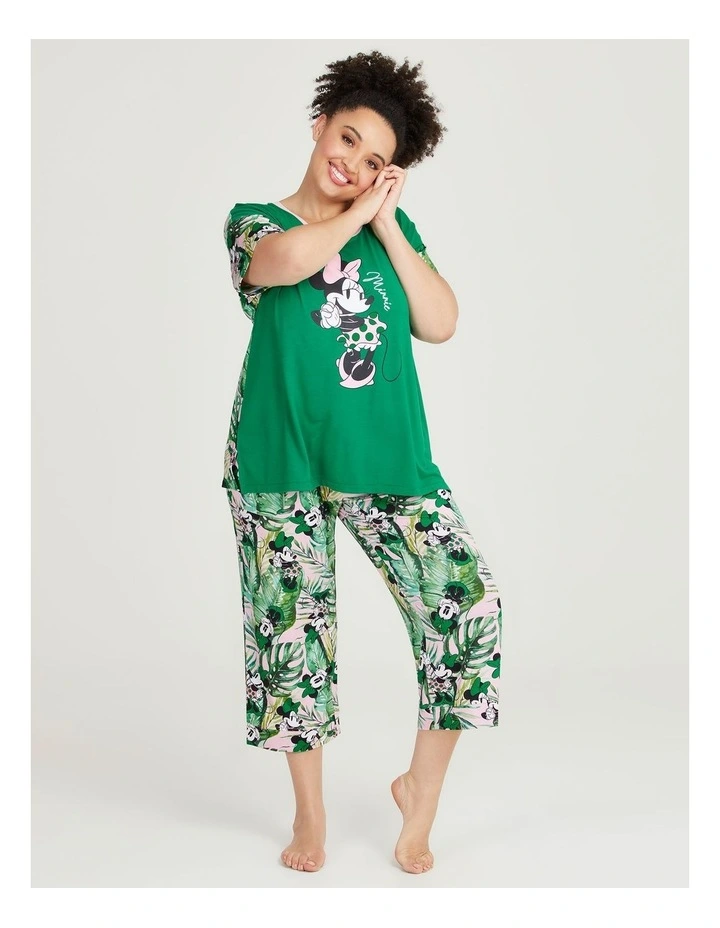 Minnie Mouse Palm Pyjama Pant in Print image 3