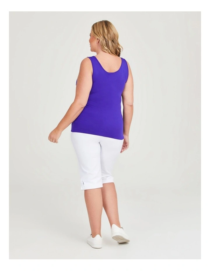 Bamboo Base Cami in Passion Purple image 2