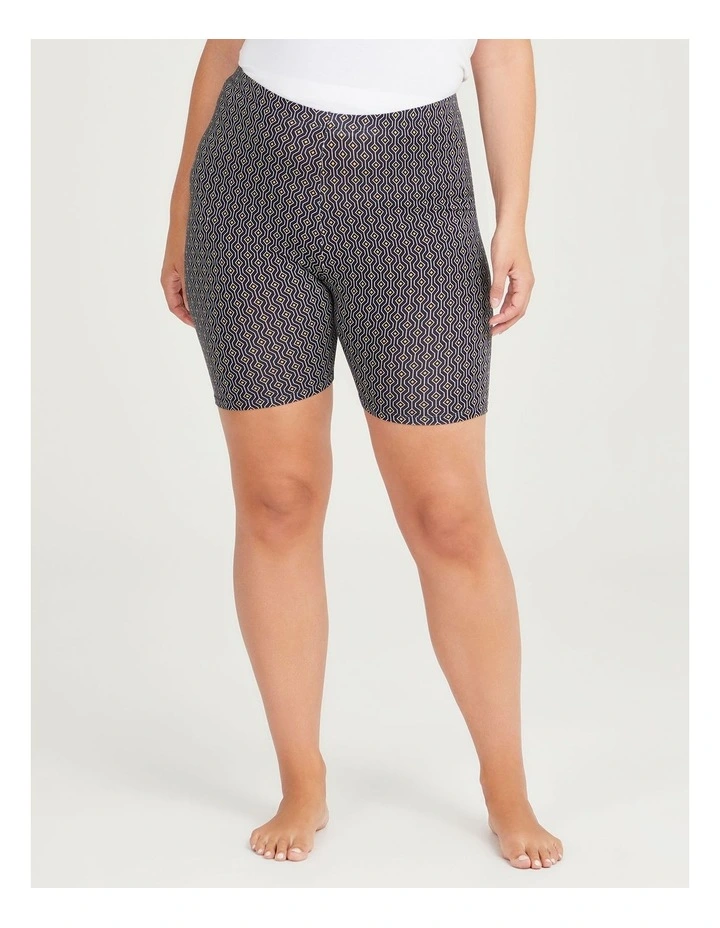 Natural Geo Anti Chafe Short in Print image 1