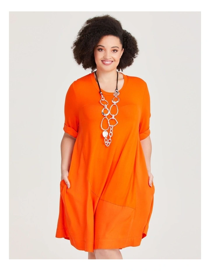 Natural Summer Days Tunic in Tangelo image 4