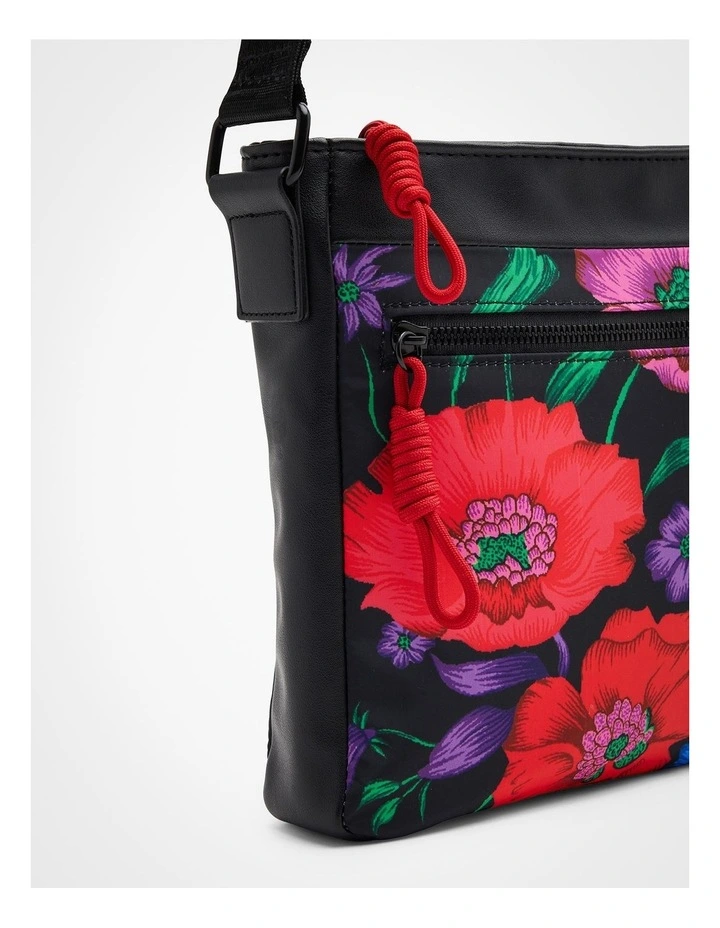 Floral Crossbody Bag in Multi image 4