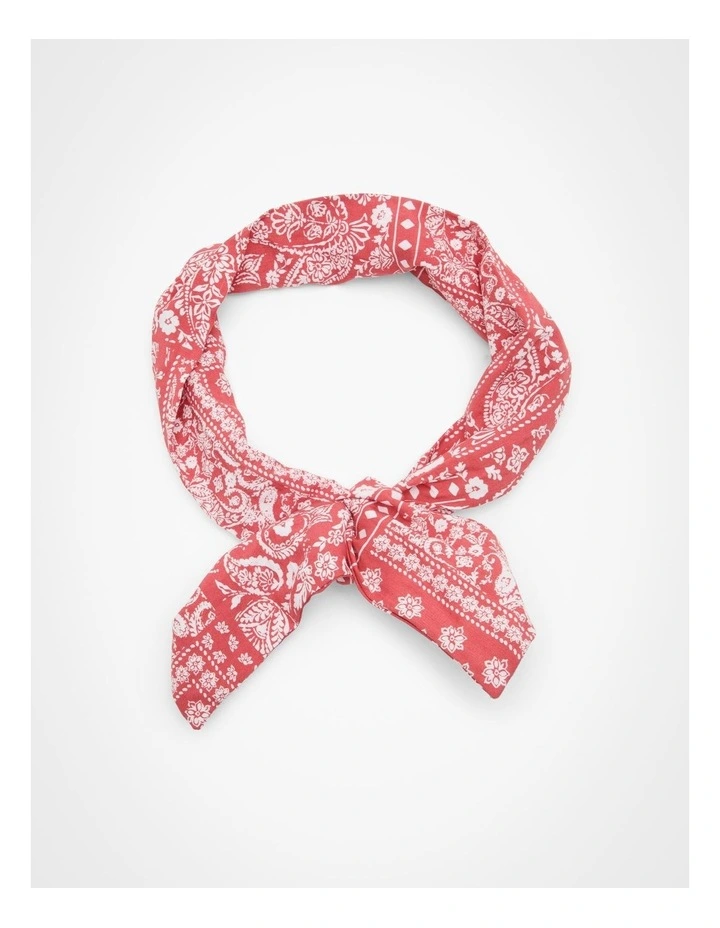 Taking Shape Bandana Hardwire Headband In Rust MYER