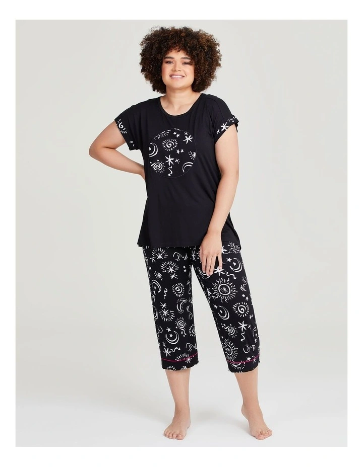 Bamboo Celestial Pyjama Pant in Multi image 3