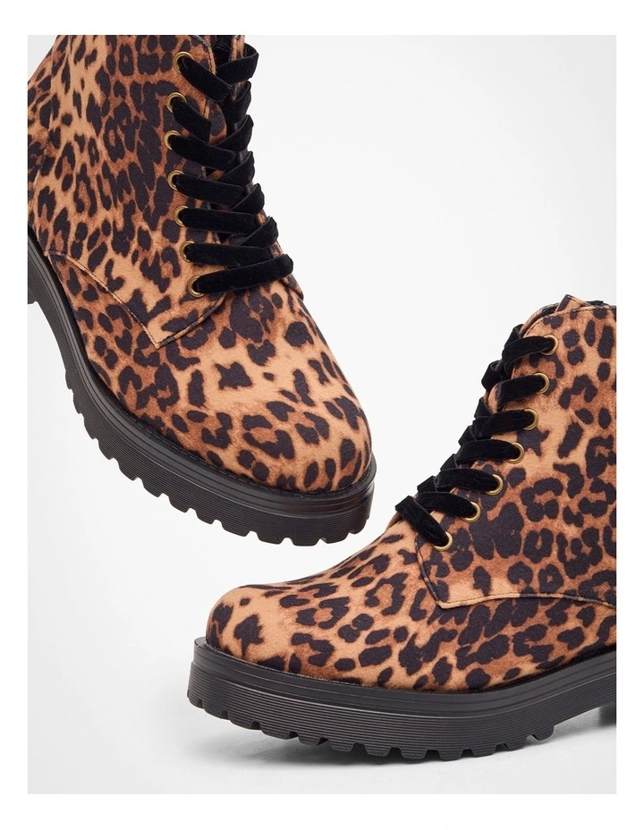 Taking Shape Animal Lace Up Boot in Animal MYER