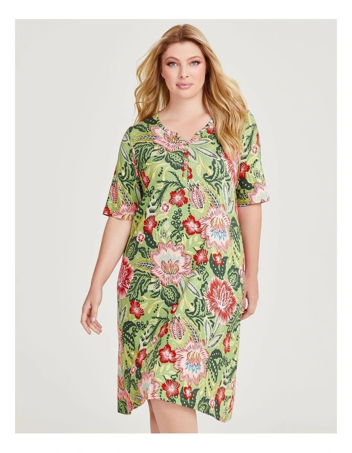 Bamboo Dream Weaver Nightie in Print image 4