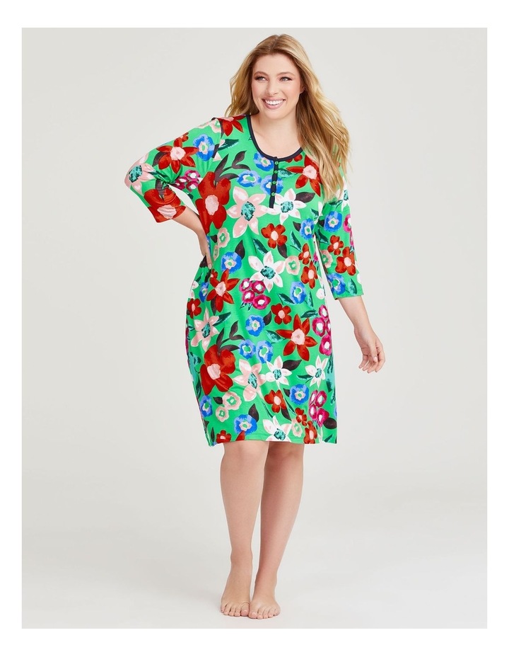 Bamboo Painterly Bloom Nightie in Print Assorted