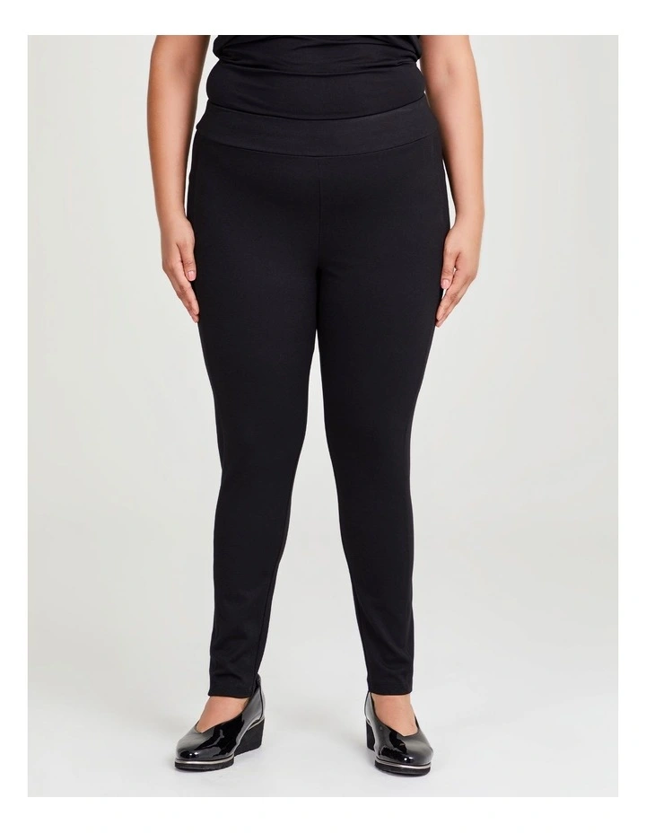 Ponte Fundamental Pant in Black image 1
