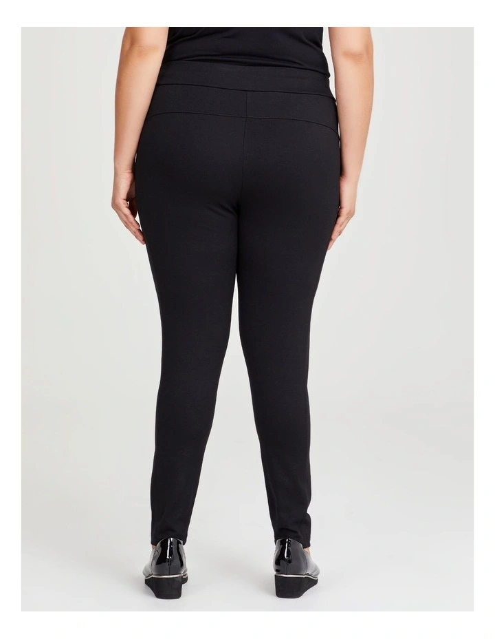 Ponte Fundamental Pant in Black image 2